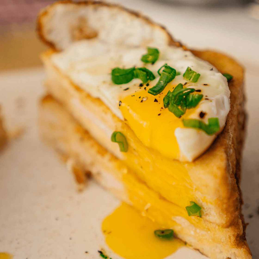 Yummy Egg and Cheese Sandwich