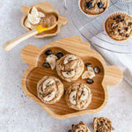 PEANUT BUTTER AND BANANA BREAD MUFFINS