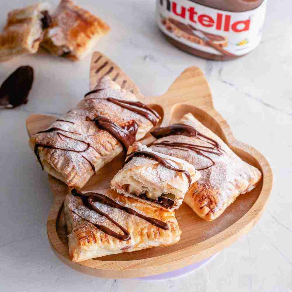 NUTELLA PUFF PASTRY PIES