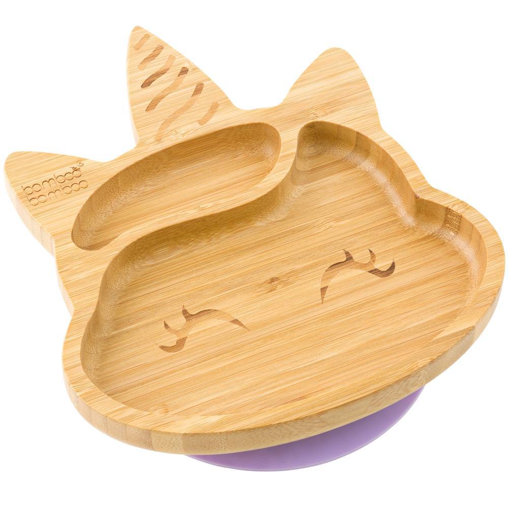 
            
                Load image into Gallery viewer, Unicorn Plate and Bowl Bundle Gift Set bamboo bamboo 
            
        