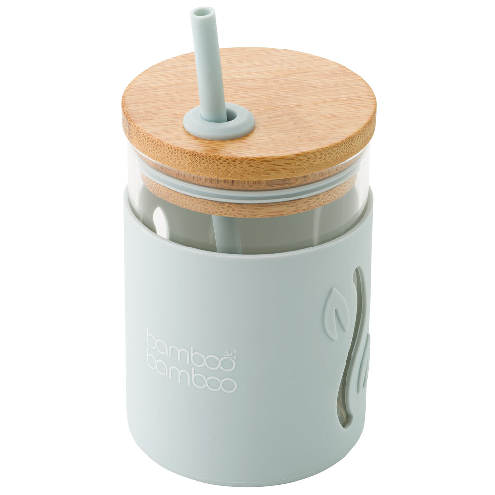 
            
                Load image into Gallery viewer, bb Toddler Jar with Straw bamboo bamboo Grey 
            
        